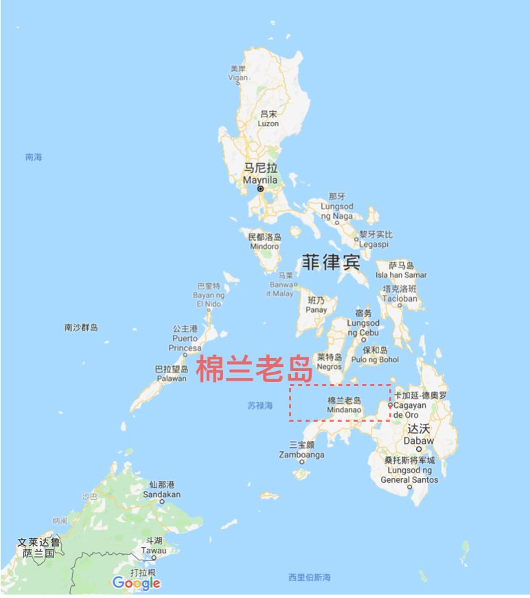 菲律宾马尼拉地图(菲律宾马尼拉地理位置)