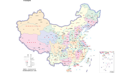 中国地图旅行版(中国地图旅游地图高清版大图)