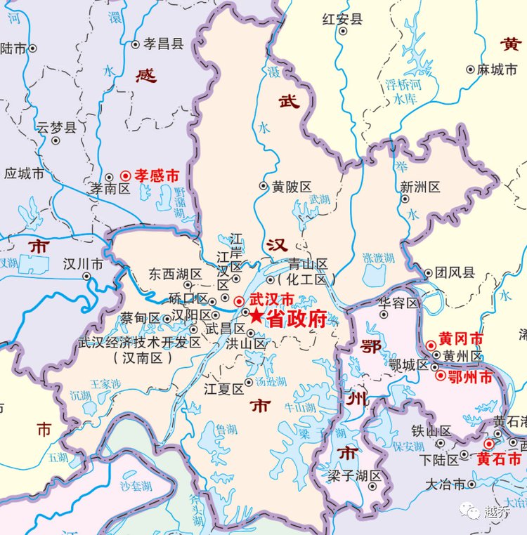 湖北省最新地图(湖北省地图 全图)