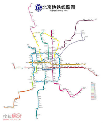 北京地铁最新版线路图(北京最新版地铁线路图高清)