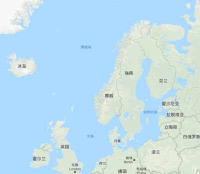 冰岛地图(冰岛地图位置世界地图中文)