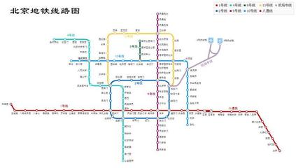 北京地铁4号线首末车时间(北京市地铁线路图)