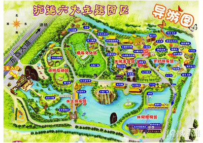 杭州乐园地图(杭州乐园地图和攻略)